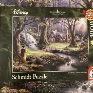Puzzle Schmidt 1000 "Snow White Discovers the Cottage"