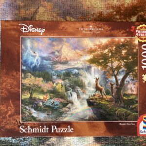 Puzzle Schmidt 1000 "Bambi's First Year"
