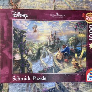 Puzzle Schmidt 1000 "Beauty and the Beast Falling in Love"