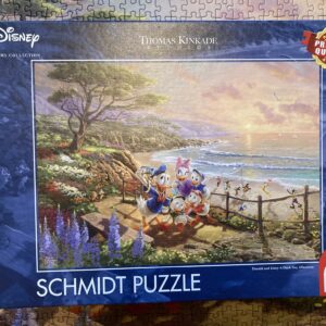 Puzzle Schmidt 1000 "Donald and Daisy A Duck Day Afternoon"