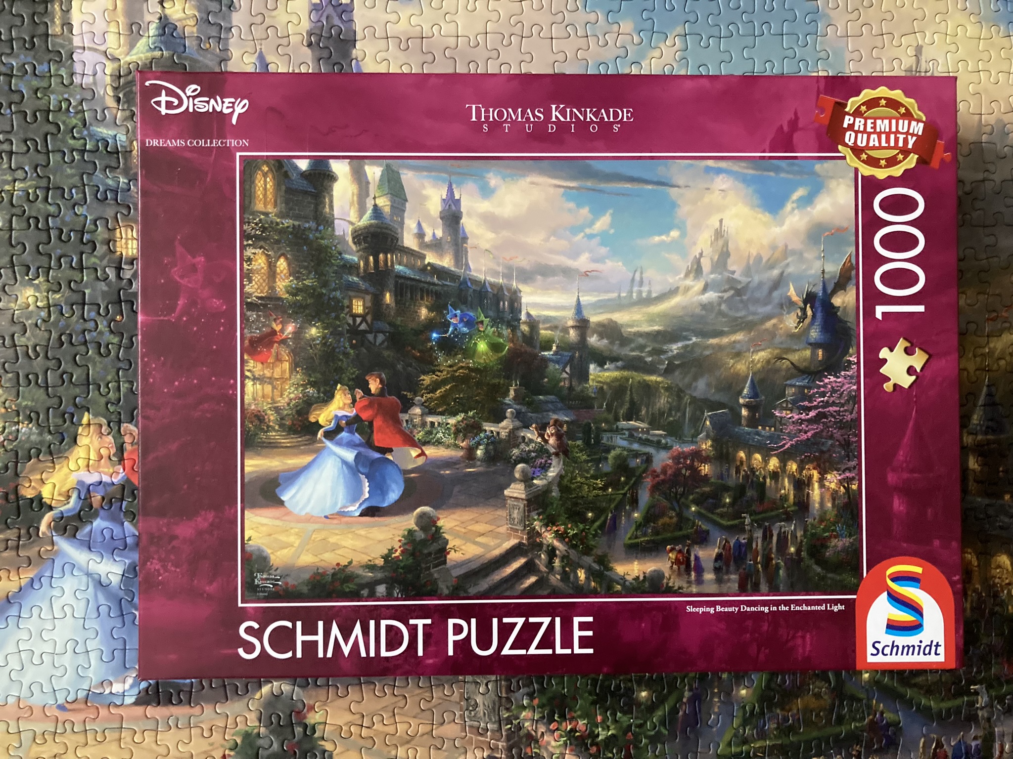 Puzzle Schmidt 1000 "Sleeping Beauty Dancing in the Enchanted Light"