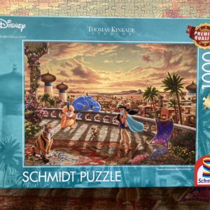 Puzzle Schmidt 1000 "Jasmine Dancing in the Desert Sunset"