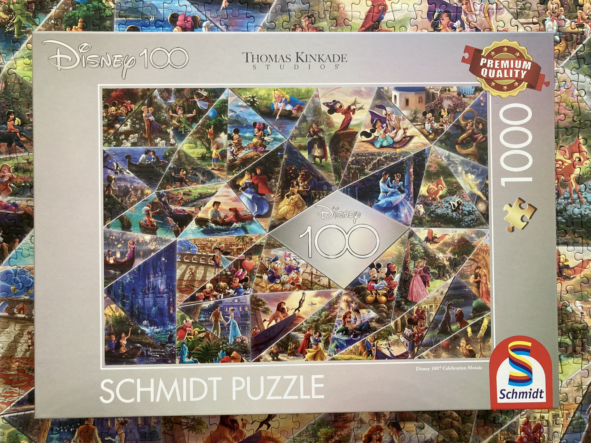 Puzzle Schmidt 1000 "Disney 100 Celebration Mosaic"