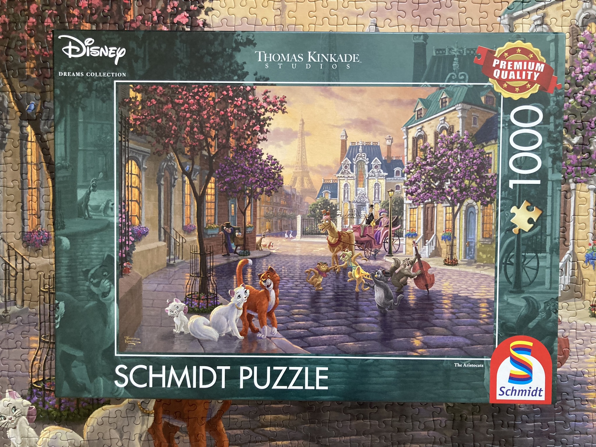 Puzzle Schmidt 1000 "The Aristocats"