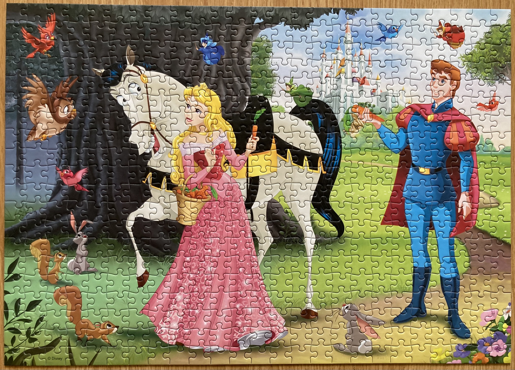 Puzzle King 500 "Sleeping Beauty" - obrazek 2