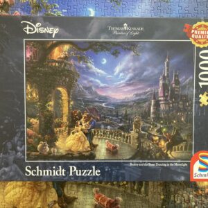 Puzzle Schmidt 1000 "Beauty and the Beast Dancing in the Moonlight"