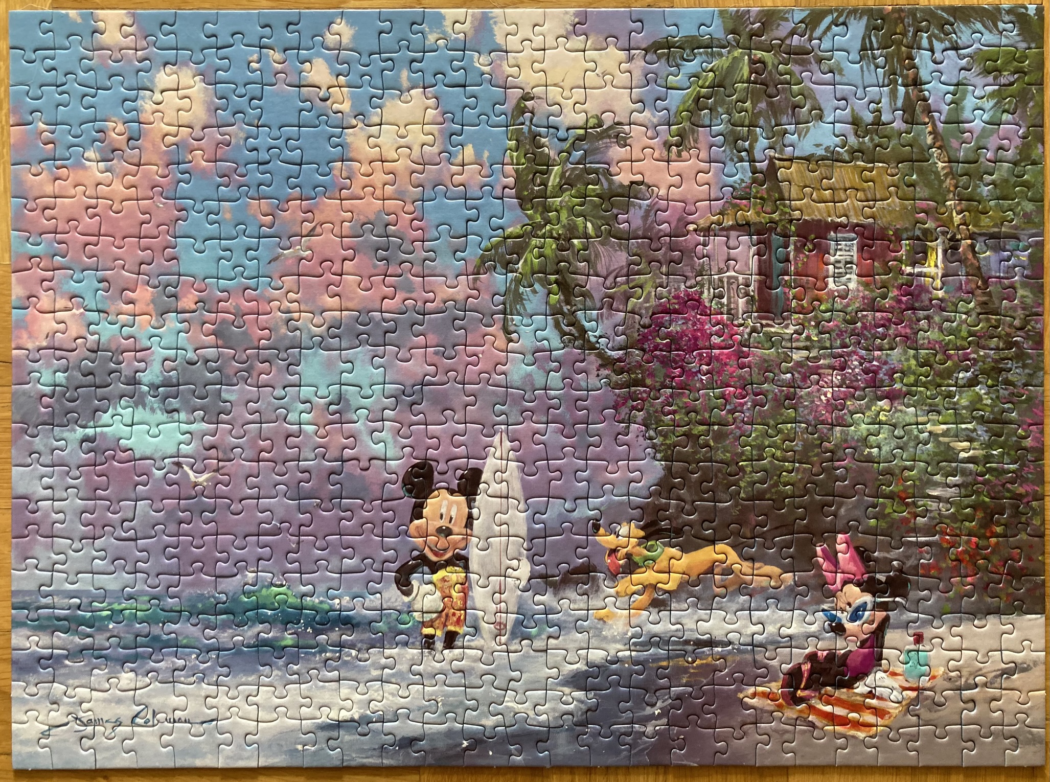 Puzzle Ravensburger 500 "Surf's Up" - obrazek 2