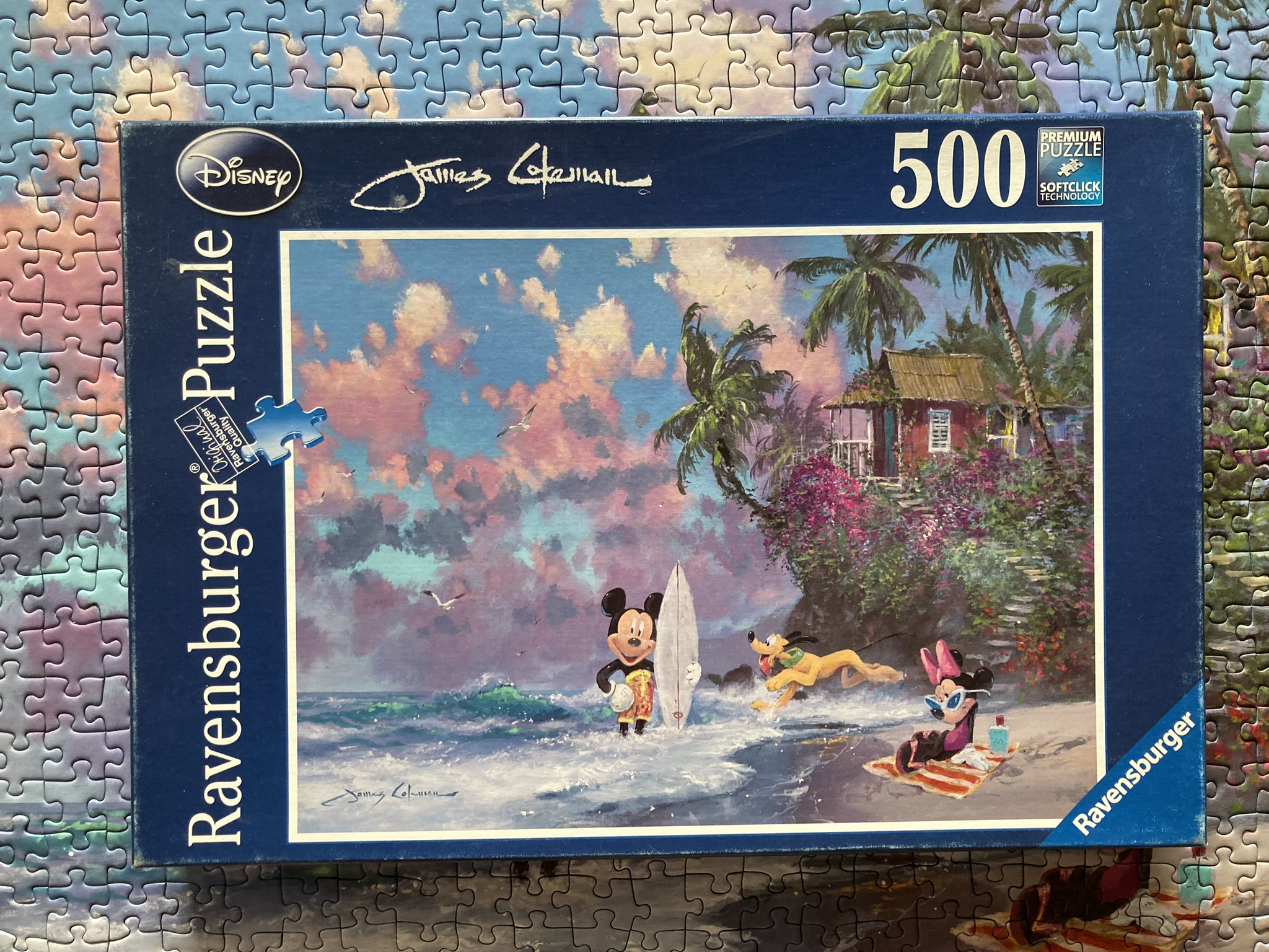 Puzzle Ravensburger 500 "Surf's Up"