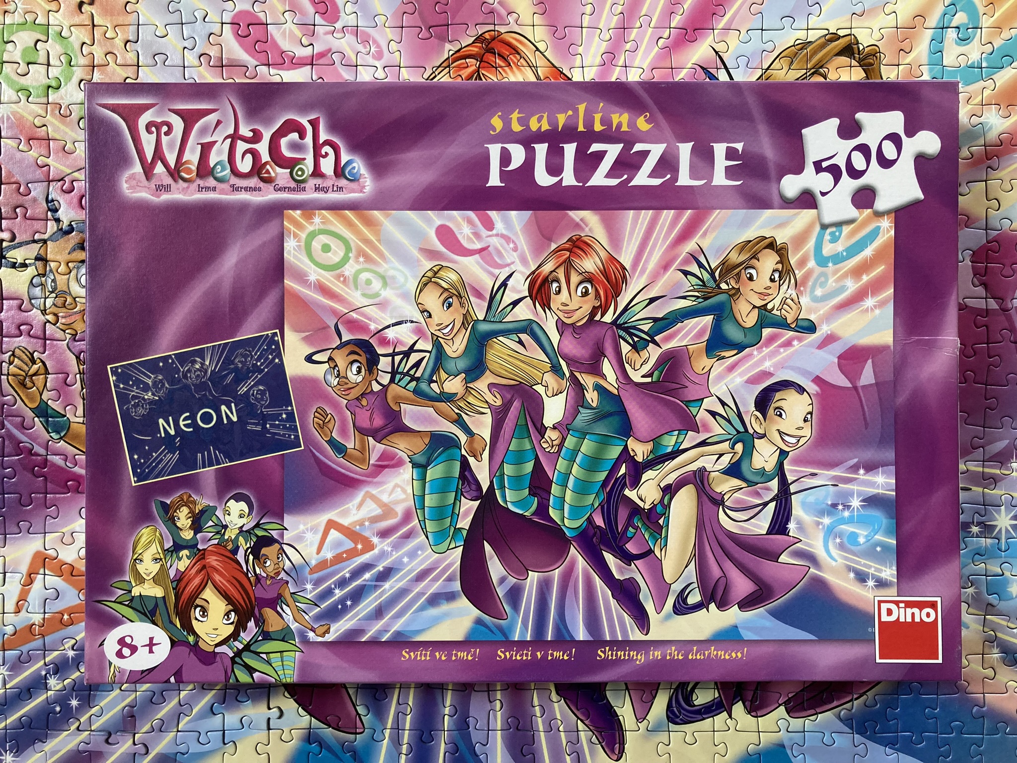 Puzzle Dino 500 "Witch"