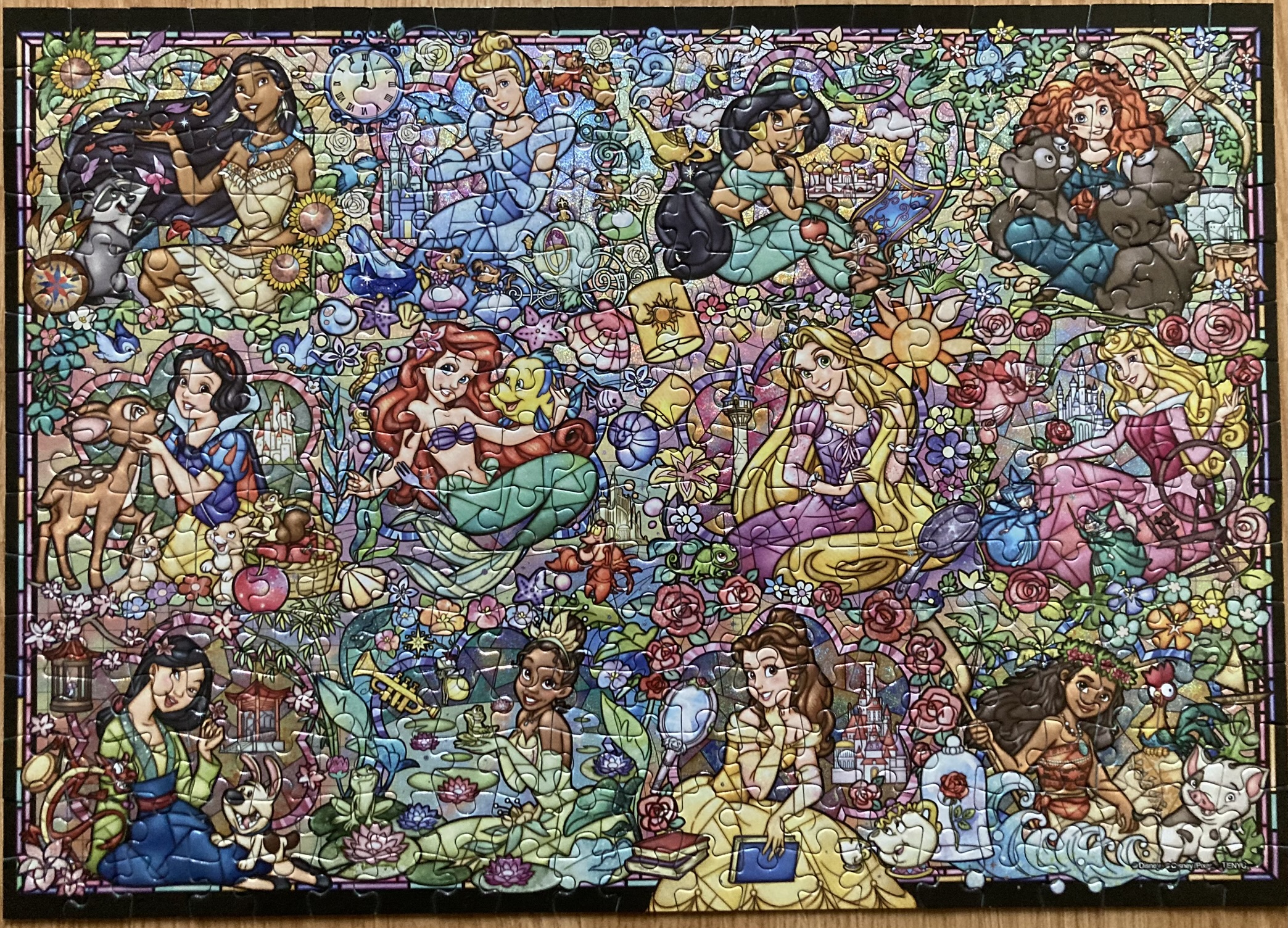 Puzzle Tenyo 300 "Disney Princess" - obrazek 2