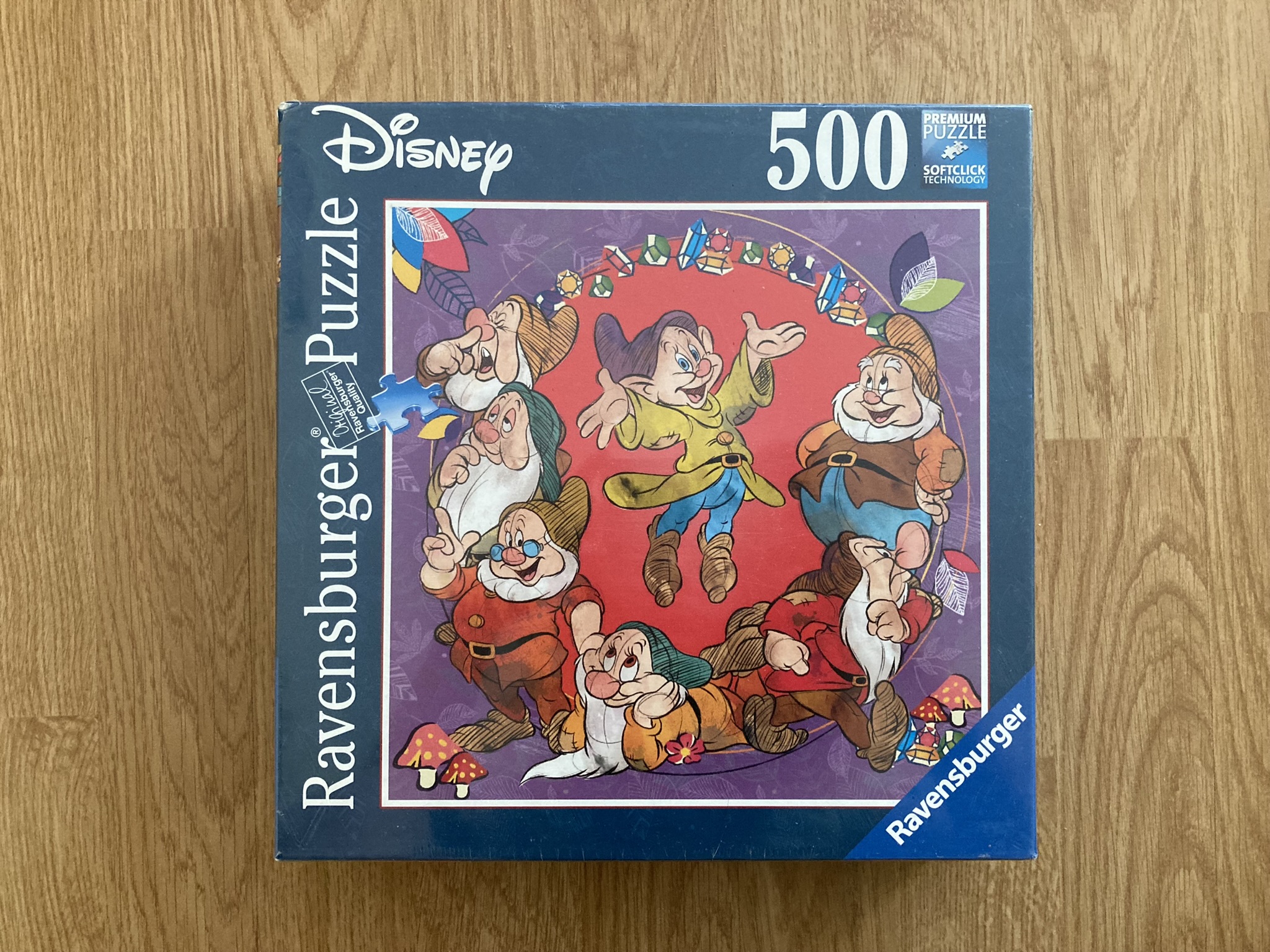 Puzzle Ravensburger 500 "Seven Dwarfs"
