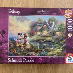 Puzzle Schmidt 1000 "Mickey and Minnie Sweetheart Cove"