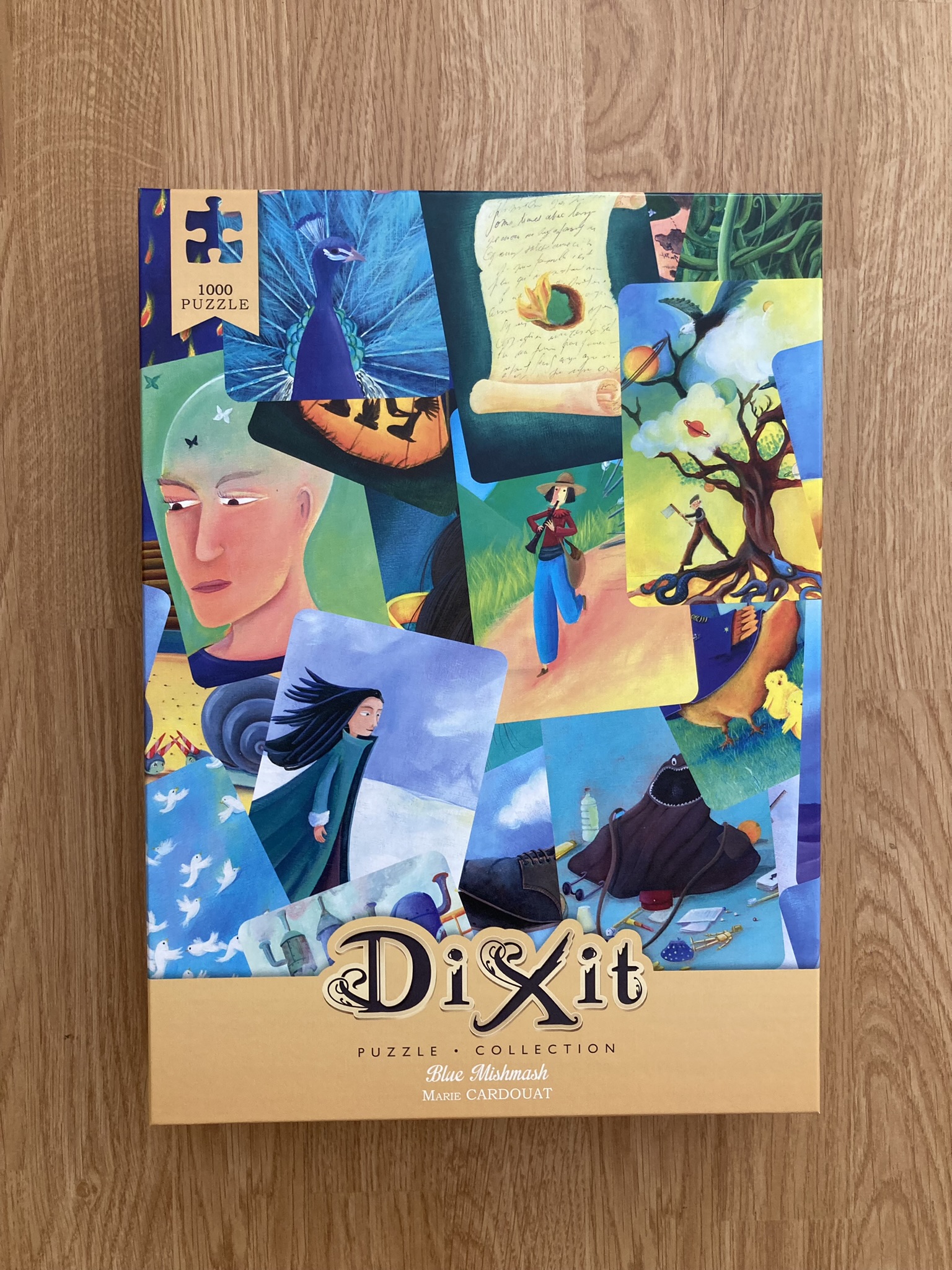 Puzzle Libellud 1000 "Blue Mishmash"