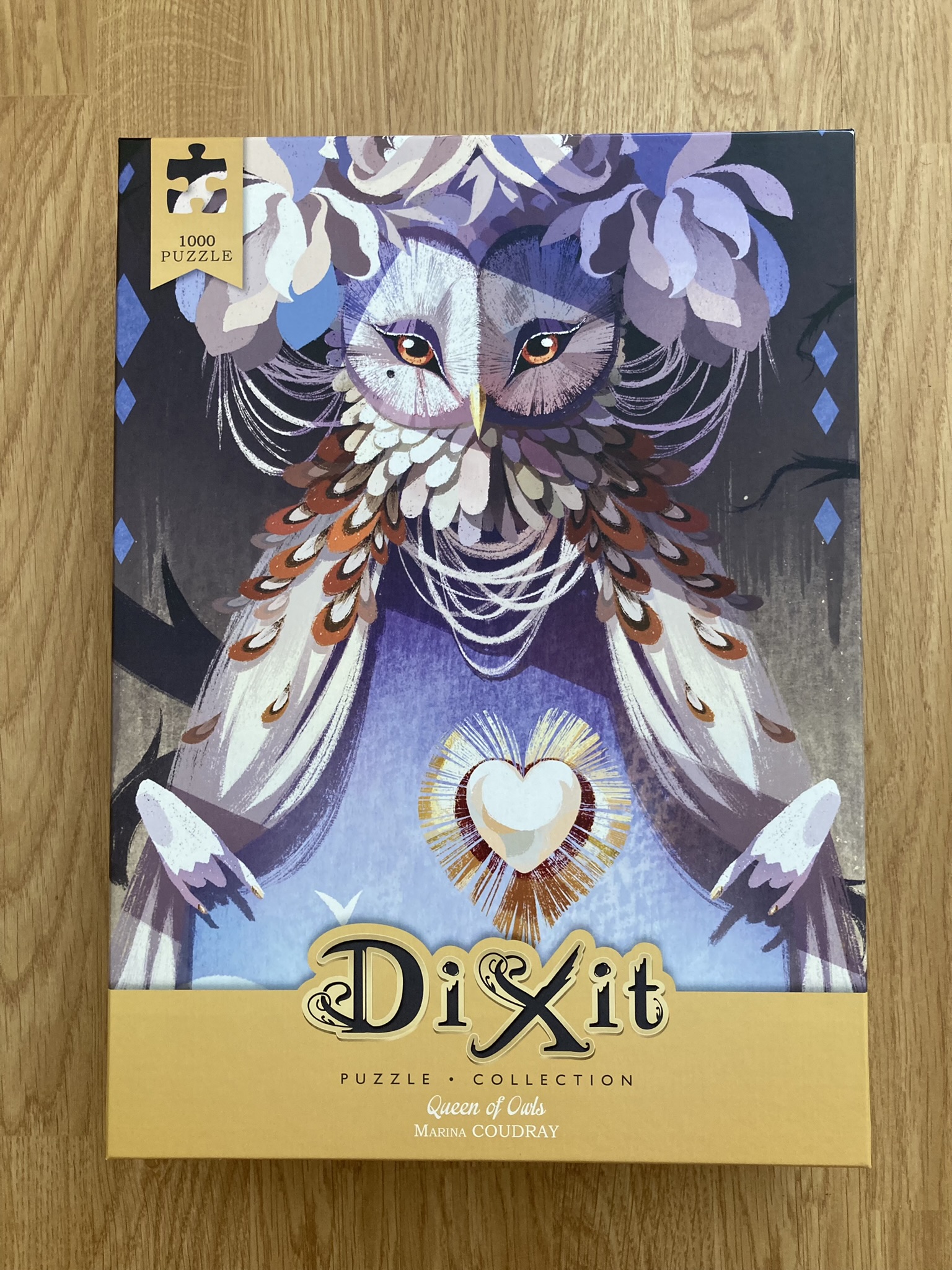 Puzzle Libellud 1000 "Queen of Owls"