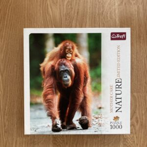 Puzzle Trefl 1000 "Mother Care - Orangutan"