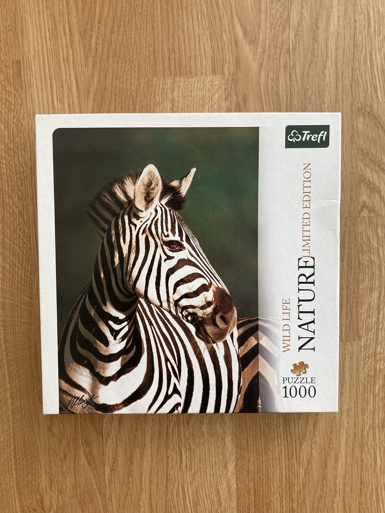 Puzzle Trefl 1000 "Wilde Life - Zebra"