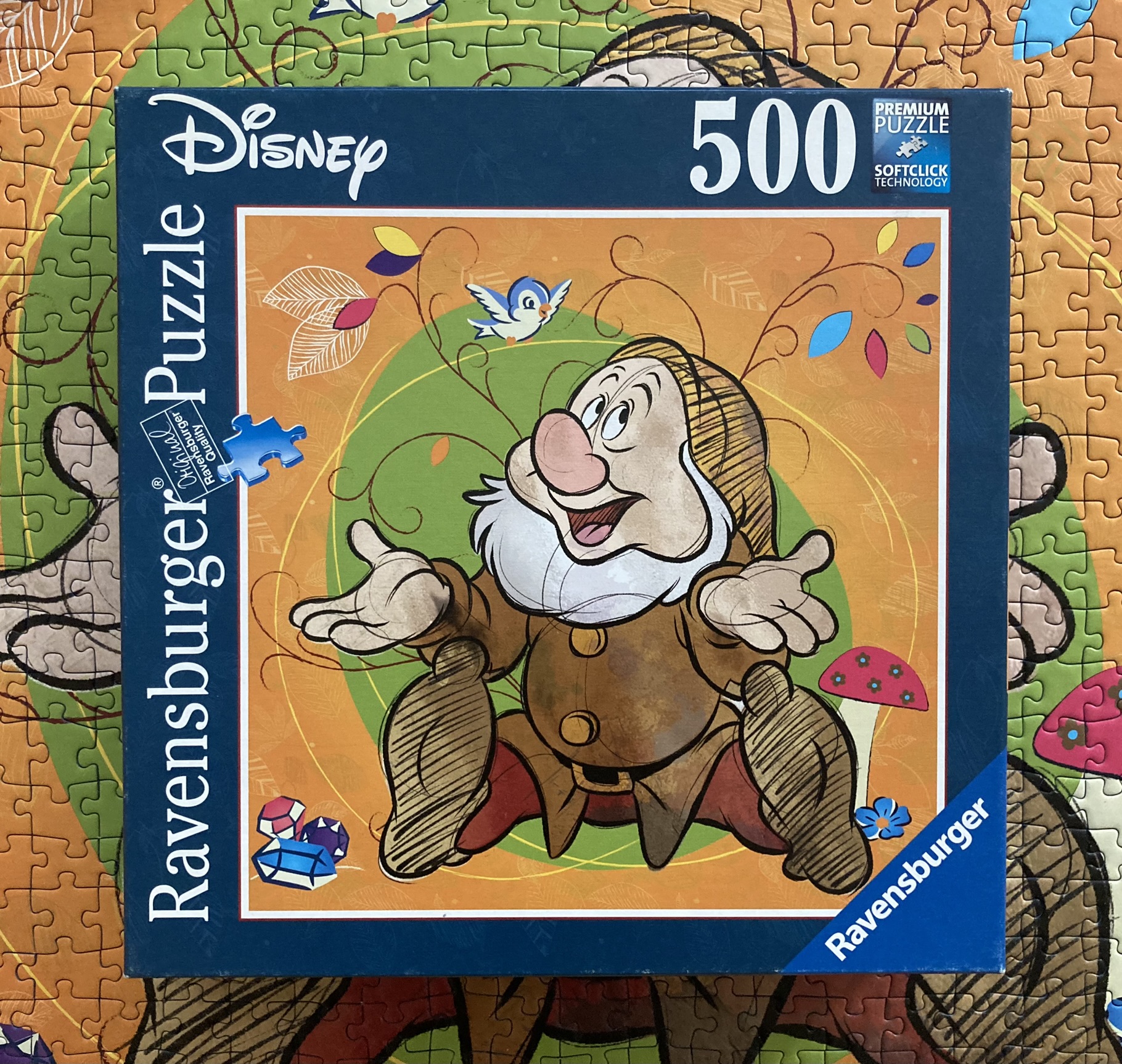 Puzzle Ravensburger 500 "Snezzy"