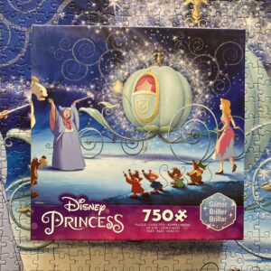 Puzzle Ceaco 750 "Cinderella's Carriage" + Plakat