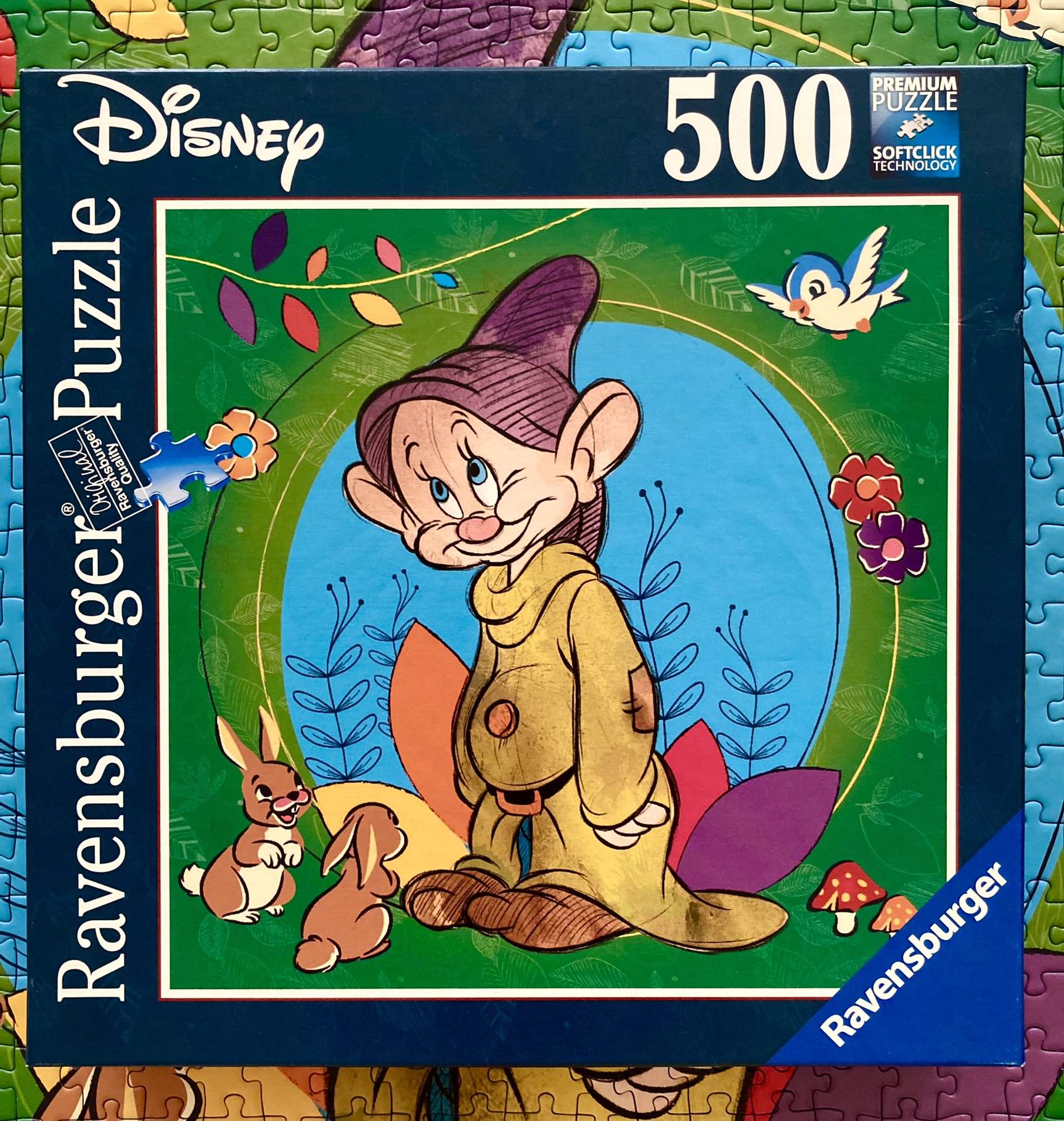 Puzzle Ravensburger 500 "Dopey"