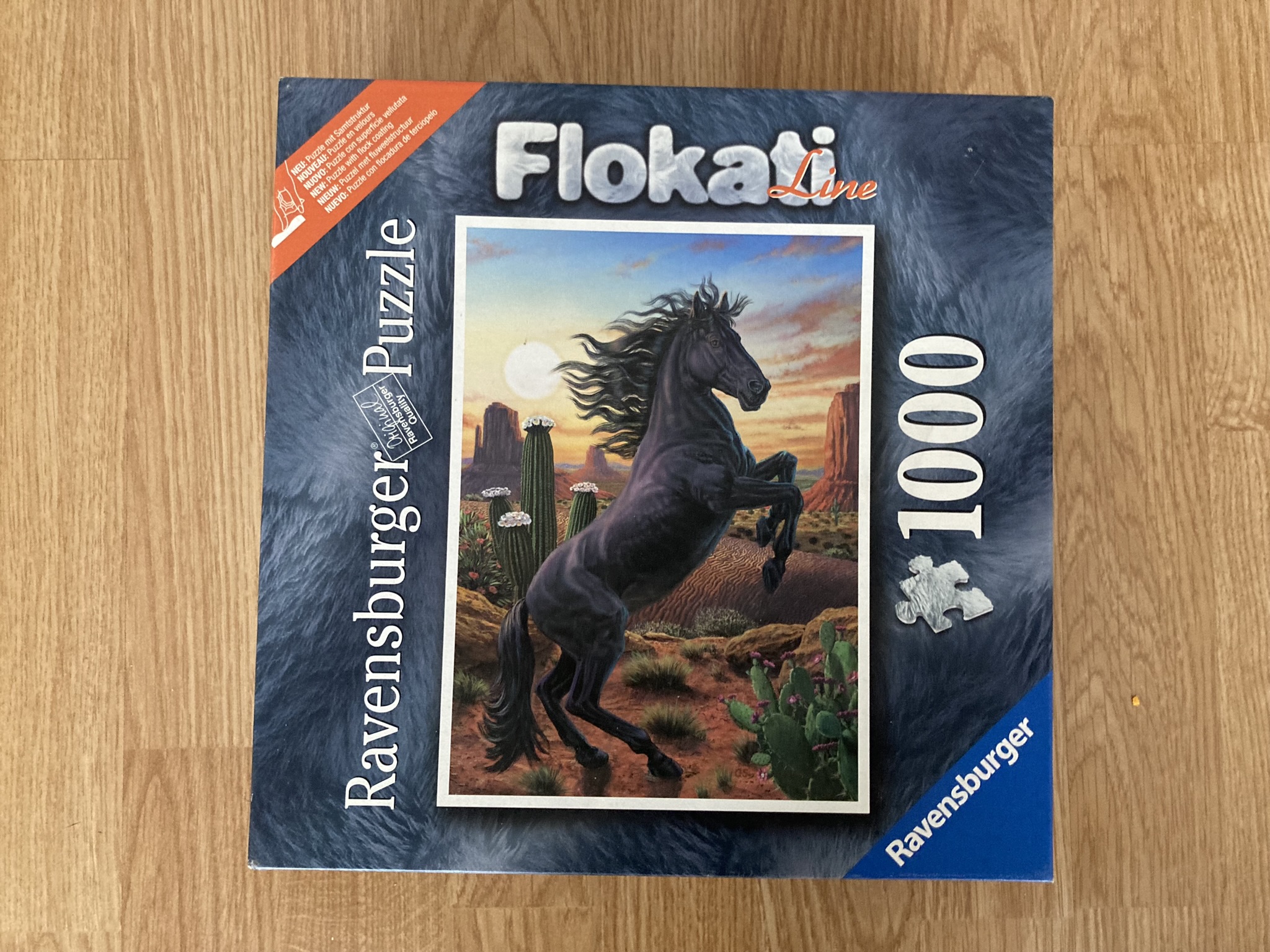 Puzzle Ravensburger 1000 "Black Stallion"