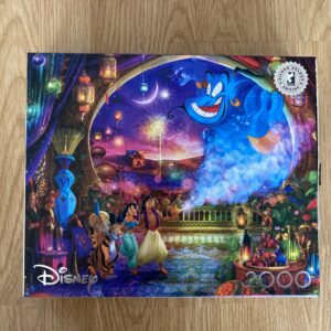 Puzzle Ceaco 2000 "Aladyn" + Plakat
