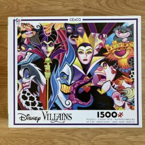 Puzzle Ceaco 1500 "Disney Villains" + Plakat