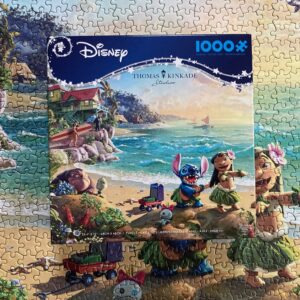 Puzzle Ceaco 1000 "Lilo i Stitch" + Plakat