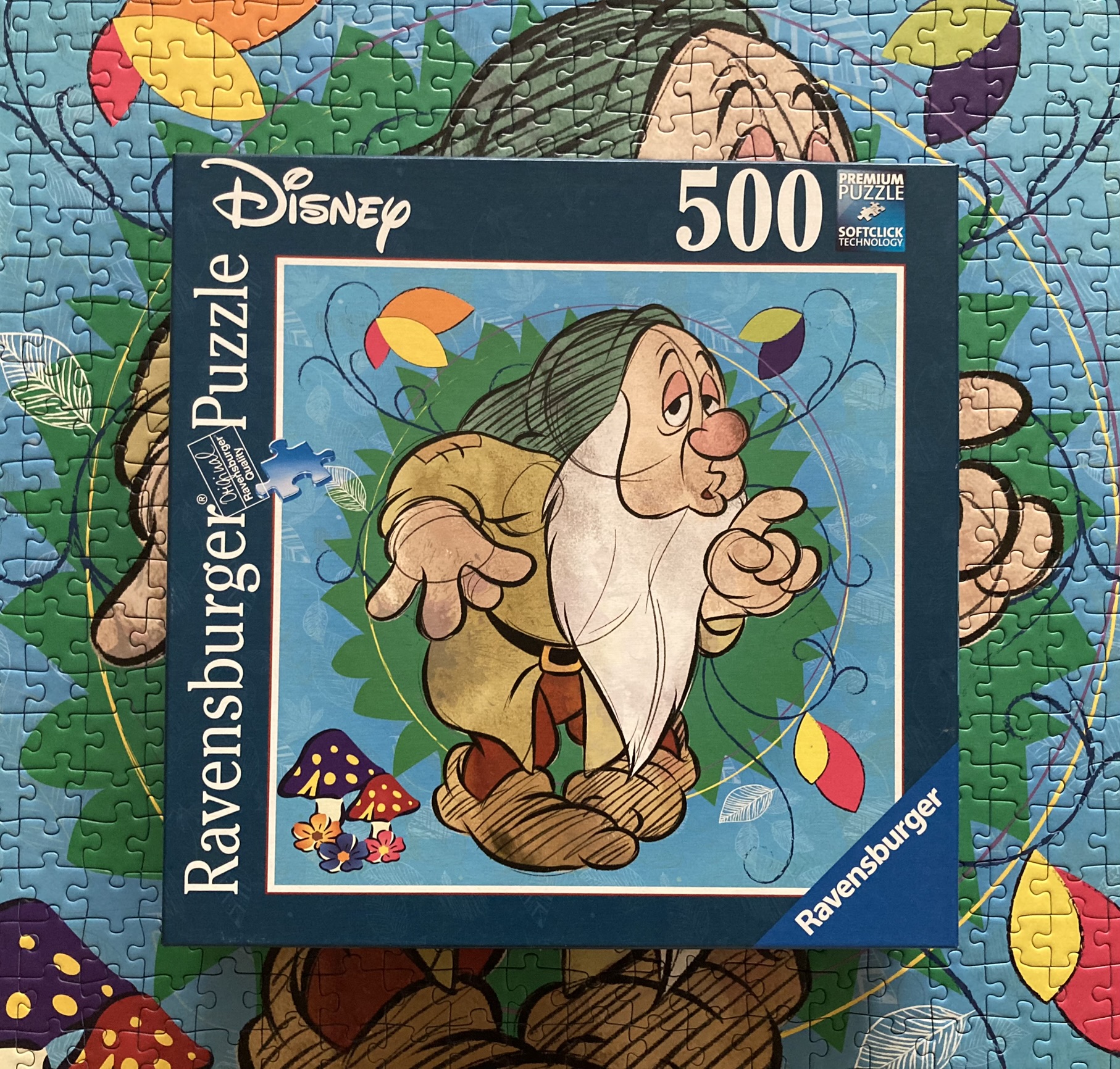 Puzzle Ravensburger 500 "Sleepy"