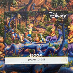 Puzzle Ceaco 1500 "Winnie The Pooh A Heroes Parade" + Plakat