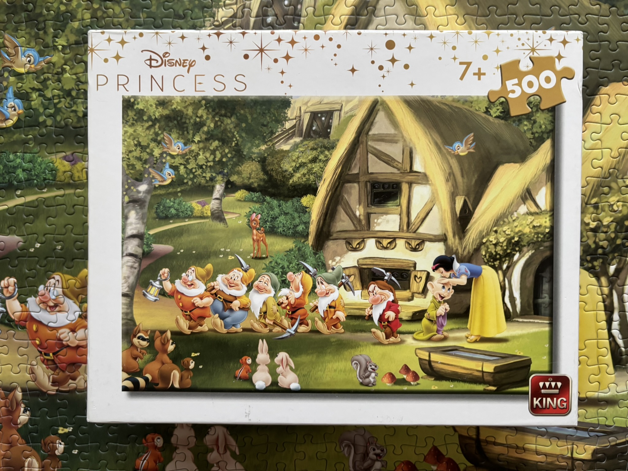 Puzzle King 500 "Snow White and the Seven Dwarfs"