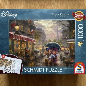 Puzzle Schmidt 1000 "Mickey and Minnie in Paris"
