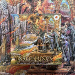 Puzzle JJLOLCJ 1000 "The Lord Of The Rings - The Fellowship Of The Ring" + Plakat