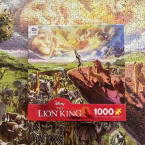 Puzzle Ceaco 1000 "The Lion King" + Plakat