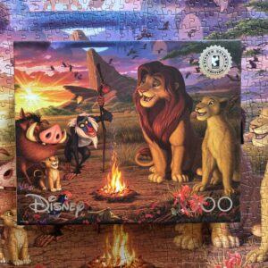 Puzzle Ceaco 1000 "The Lion King Vignette" + Plakat