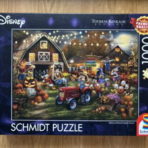 Puzzle Schmidt 1000 "Mickey and Minnie Pumpkin Festival"