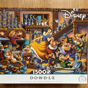 Puzzle Ceaco 1500 "Snow White Dancing with the Dwarfs" + Plakat